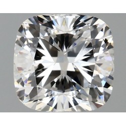 Diament laboratoryjny bezbarwny szlif poduszkowy brylantowy, 1.59ct, VVS2, F, IGI LG645486193