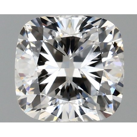 Diament laboratoryjny bezbarwny szlif poduszkowy brylantowy, 1.59ct, VVS2, F, IGI LG645486193