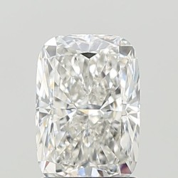 Diament laboratoryjny bezbarwny szlif poduszkowy brylantowy, 1.58ct, VVS2, F, IGI LG680578855