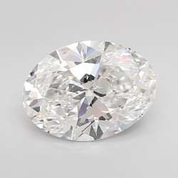 Diament laboratoryjny bezbarwny szlif owalny, 1.59ct, VVS1, E, IGI LG729569803