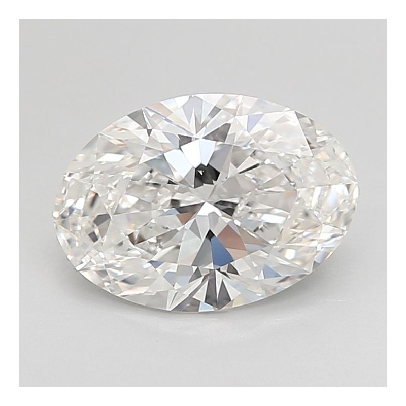 Diament laboratoryjny bezbarwny szlif owalny, 1.9ct, VVS2, F, IGI LG729569823
