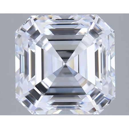 Diament laboratoryjny bezbarwny asscher, 2.85ct, VVS2, D, GIA 5536315695
