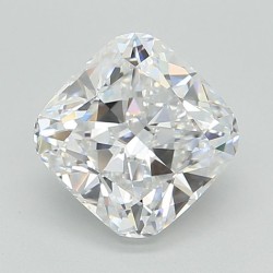Diament laboratoryjny bezbarwny szlif poduszkowy brylantowy, 2.3ct, VVS1, D, GIA 7531315767