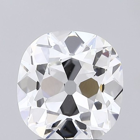 Diament laboratoryjny bezbarwny szlif poduszkowy brylantowy, 2.59ct, VVS2, F, IGI LG717518370