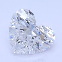 Diament laboratoryjny bezbarwny serce, 2.58ct, VVS2, D, IGI LG705505207