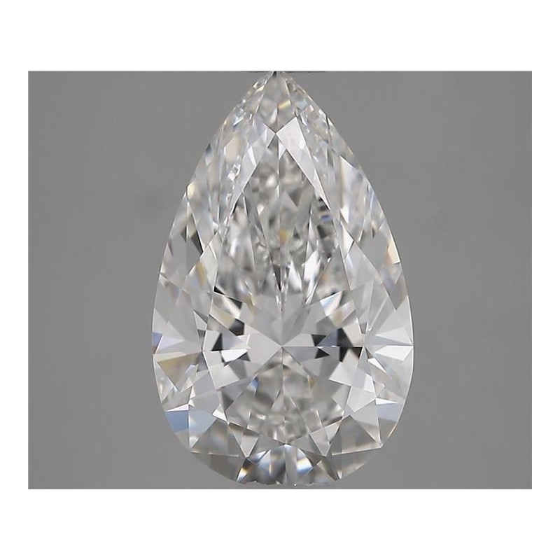 Diament laboratoryjny bezbarwny szlif gruszkowy, 2.01ct, IF, E, IGI LG722515608