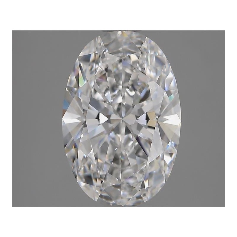 Diament laboratoryjny bezbarwny szlif owalny, 2.09ct, IF, E, IGI LG720568401