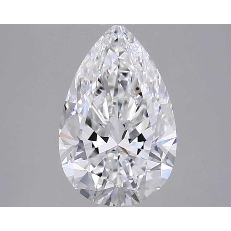 Diament laboratoryjny bezbarwny szlif gruszkowy, 2.01ct, VVS2, E, GIA 2536136209