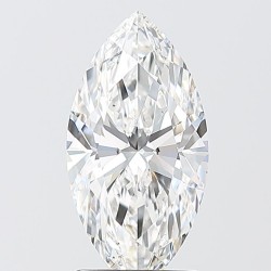 Diament laboratoryjny bezbarwny markiza, 2.08ct, VVS2, E, IGI LG739533483