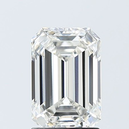 Diament laboratoryjny bezbarwny szlif szmaragdowy, 2.09ct, VVS2, F, IGI LG738525278