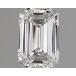 Diament laboratoryjny bezbarwny szlif szmaragdowy, 1.4ct, VVS2, E, IGI LG745526513