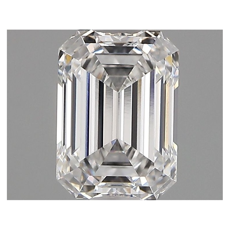 Diament laboratoryjny bezbarwny szlif szmaragdowy, 1.4ct, VVS2, E, IGI LG745526516