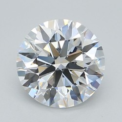 Diament laboratoryjny bezbarwny szlif okrągły, 2ct, VVS1, D, GIA 6532323562