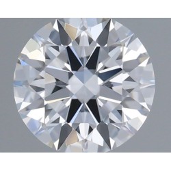 Diament laboratoryjny bezbarwny szlif okrągły, 0.74ct, VVS1, D, IGI LG660412423