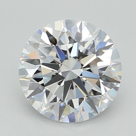 Diament laboratoryjny bezbarwny szlif okrągły, 2.05ct, VVS1, D, GIA 6532322473
