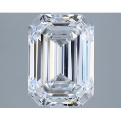 Diament laboratoryjny bezbarwny szlif szmaragdowy, 2.54ct, VVS2, D, GIA 7531318826