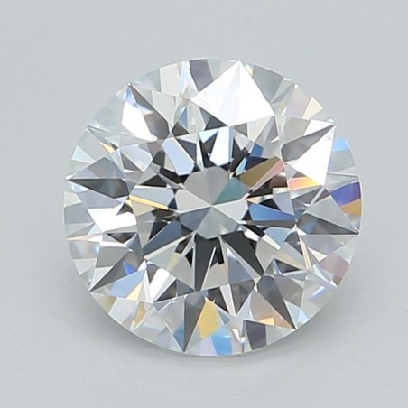 Diament laboratoryjny bezbarwny szlif okrągły, 2ct, VVS1, D, GIA 5533306339