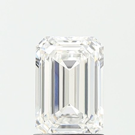 Diament laboratoryjny bezbarwny szlif szmaragdowy, 1.6ct, VVS2, E, IGI LG665456919