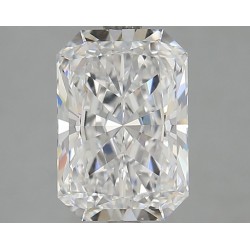 Diament laboratoryjny bezbarwny radiant, 2.7ct, VVS1, D, GIA 7528003892
