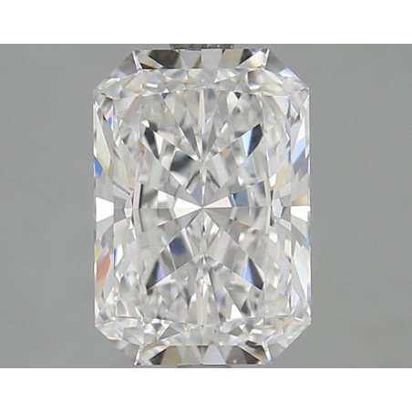 Diament laboratoryjny bezbarwny radiant, 2.7ct, VVS1, D, GIA 7528003892