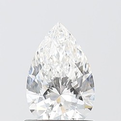 Diament laboratoryjny bezbarwny szlif gruszkowy, 1.01ct, VVS2, E, IGI LG734527769