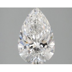 Diament laboratoryjny bezbarwny szlif gruszkowy, 2.1ct, VVS2, D, IGI LG678575630