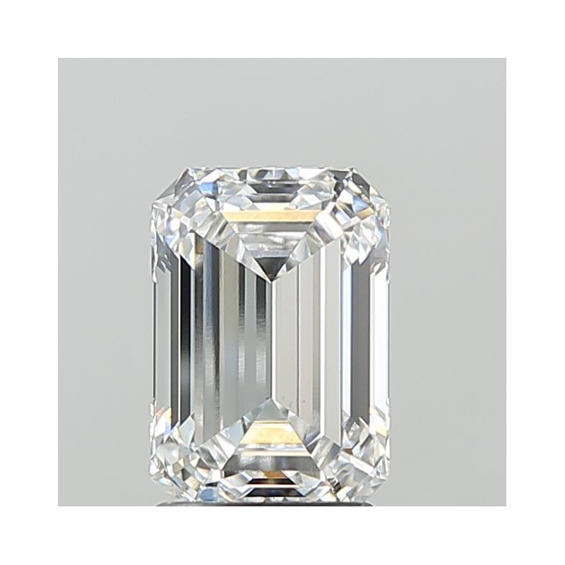 Diament laboratoryjny bezbarwny szlif szmaragdowy, 2.08ct, VVS2, E, IGI LG737535846