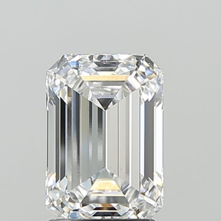 Diament laboratoryjny bezbarwny szlif szmaragdowy, 2.08ct, VVS2, E, IGI LG737535846