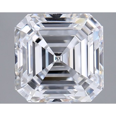 Diament laboratoryjny bezbarwny Asscher, 2.09ct, VVS2, E, GIA 5536136356