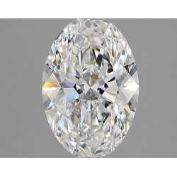 Diament laboratoryjny bezbarwny szlif owalny, 1.56ct, VVS2, D, IGI LG746545903