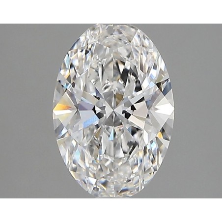 Diament laboratoryjny bezbarwny szlif owalny, 1.56ct, VVS2, D, IGI LG746545903