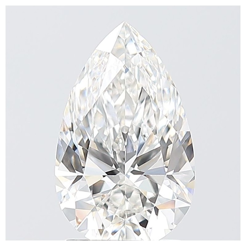 Diament laboratoryjny bezbarwny szlif gruszkowy, 2.09ct, VVS2, F, IGI LG694559073