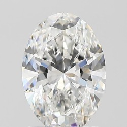 Diament laboratoryjny bezbarwny szlif owalny, 1.57ct, VVS2, E, IGI LG642491702