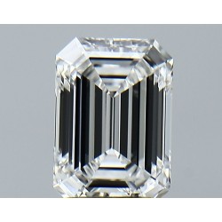 Diament laboratoryjny bezbarwny szlif szmaragdowy, 2.18ct, VVS2, E, IGI LG722564247