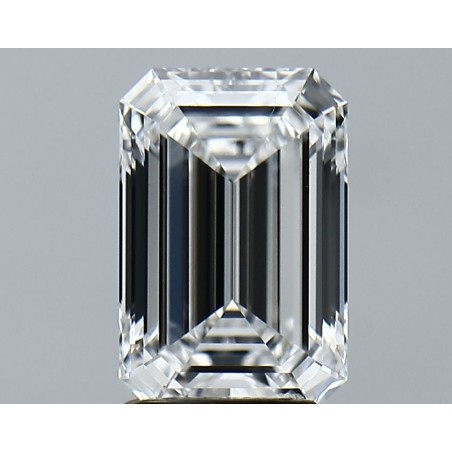 Diament laboratoryjny bezbarwny szlif szmaragdowy, 2.62ct, VVS2, D, GIA 1232656746