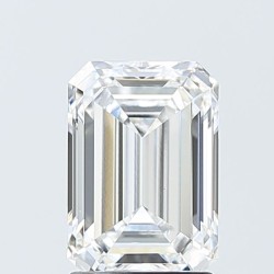 Diament laboratoryjny bezbarwny szlif szmaragdowy, 2.09ct, VVS2, D, IGI LG716501633