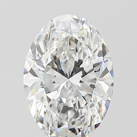 Diament laboratoryjny bezbarwny szlif owalny, 1.57ct, VVS2, F, IGI LG642491623