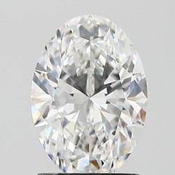 Diament laboratoryjny bezbarwny szlif owalny, 1.59ct, VVS2, E, IGI LG642491701