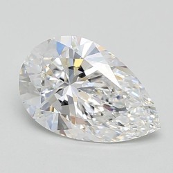 Diament laboratoryjny bezbarwny szlif gruszkowy, 2.3ct, VVS1, D, GIA 1529836128