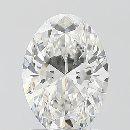 Diament laboratoryjny bezbarwny szlif owalny, 1.57ct, VVS2, F, IGI LG645460540