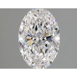 Diament laboratoryjny bezbarwny szlif owalny, 1.53ct, VVS2, D, IGI LG746526856