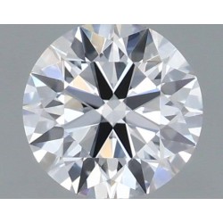 Diament laboratoryjny bezbarwny szlif okrągły, 0.74ct, VVS1, D, IGI LG660412538