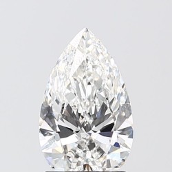 Diament laboratoryjny bezbarwny szlif gruszkowy, 1.59ct, VVS2, E, IGI LG680530031
