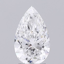 Diament laboratoryjny bezbarwny szlif gruszkowy, 1.82ct, VVS2, D, IGI LG633405820