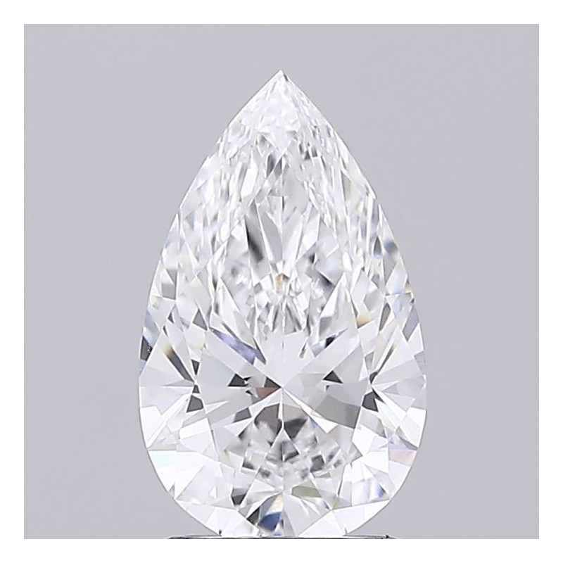 Diament laboratoryjny bezbarwny szlif gruszkowy, 1.82ct, VVS2, D, IGI LG633405820