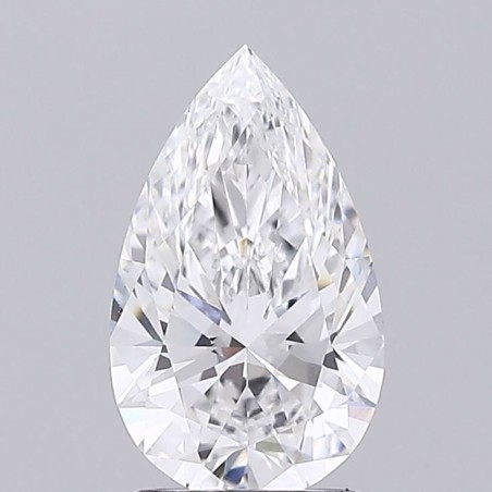 Diament laboratoryjny bezbarwny szlif gruszkowy, 1.82ct, VVS2, D, IGI LG633405820