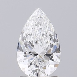 Diament laboratoryjny bezbarwny szlif gruszkowy, 1.19ct, VVS1, D, IGI LG680535661