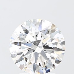 Diament laboratoryjny bezbarwny szlif okrągły, 2.57ct, VVS2, D, IGI LG737554201