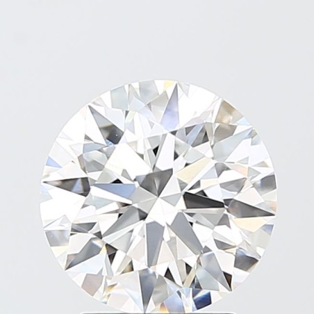 Diament laboratoryjny bezbarwny szlif okrągły, 2.57ct, VVS2, D, IGI LG737554201