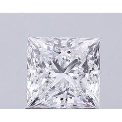 Diament laboratoryjny bezbarwny szlif princess, 1.11ct, VVS2, D, IGI LG720556238